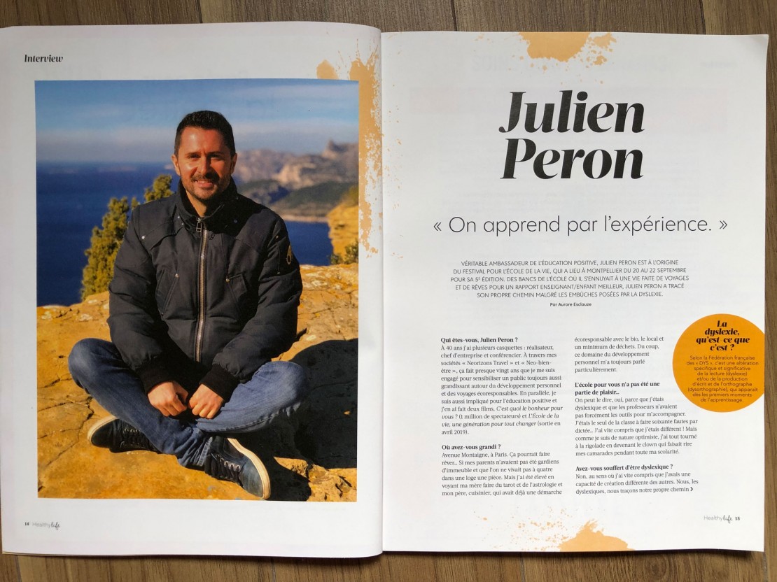 L Ecole De La Vie Julien Peron Portrait de Julien Peron dans Life Magazine - Festival pour l'Ecole de